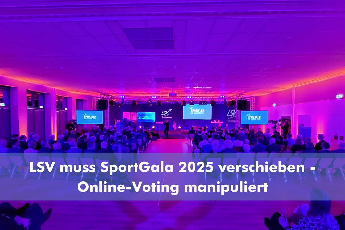 LSV muss SportGala 2025 verschieben