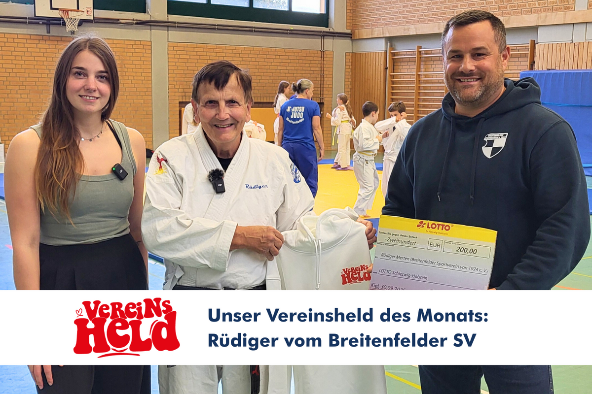 Vereinsheld des Monats Rüdiger